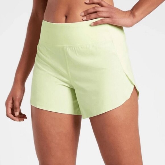 NWT Athleta Run with It 3.5" Athletic Training Running Shorts Women's Large - Picture 3 of 9
